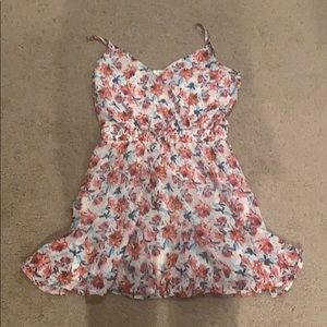 Floral mini dress